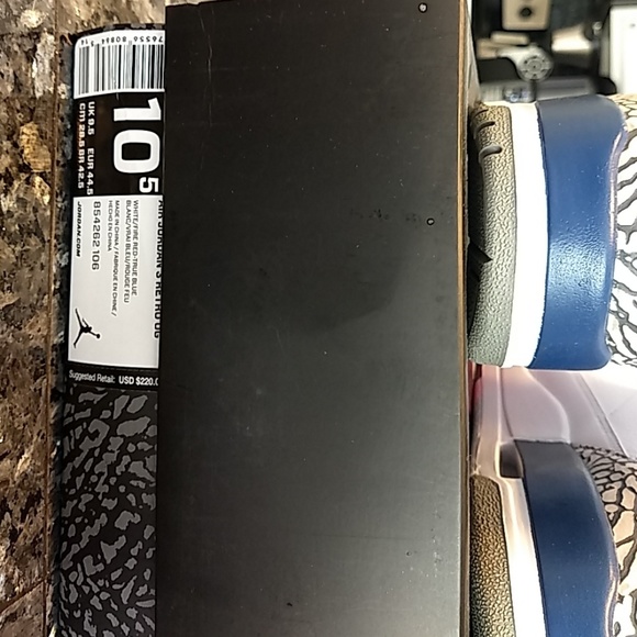 Air jordan 3 true blue 10.5 - Picture 5 of 6